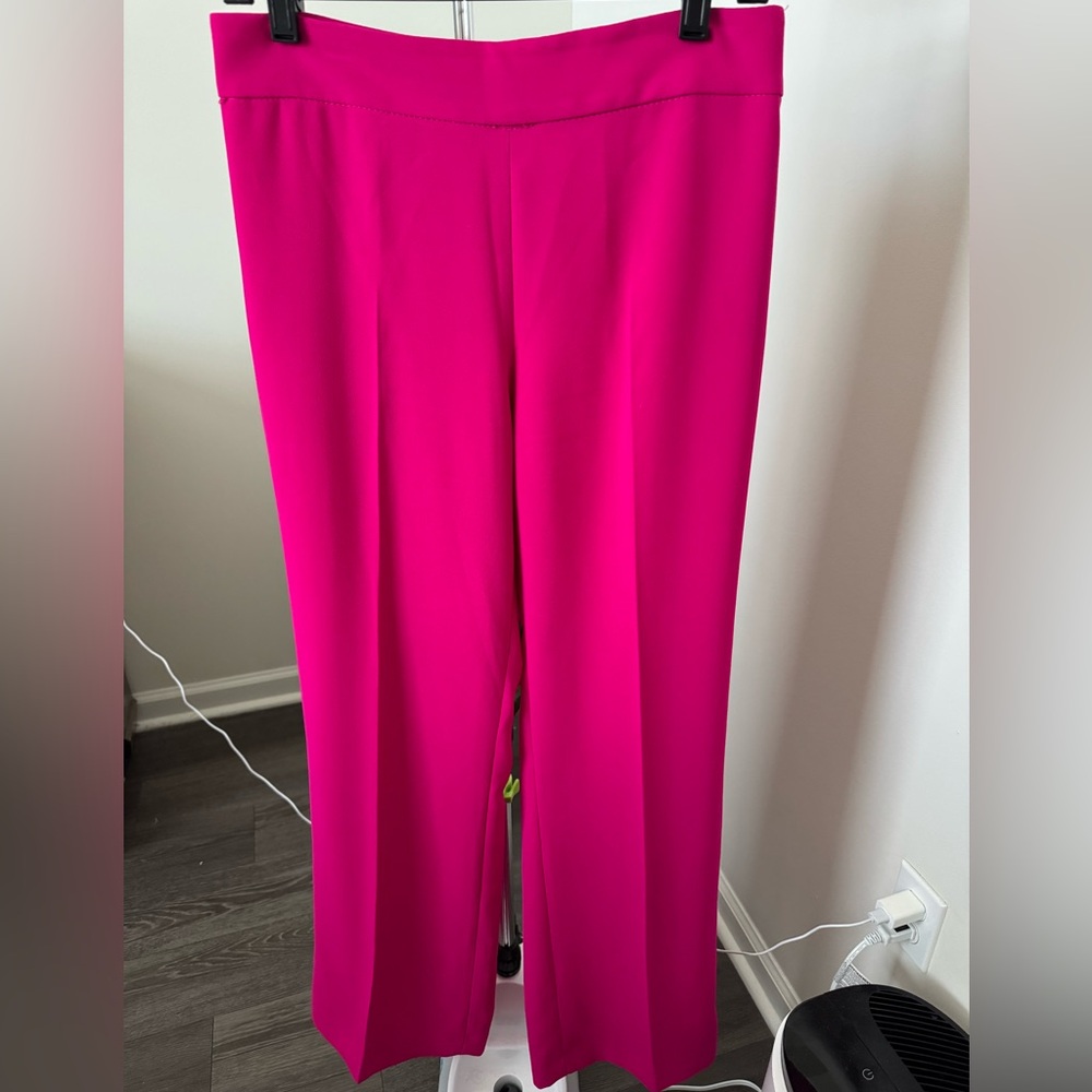 Zara Fuchsia Wide Leg Pants